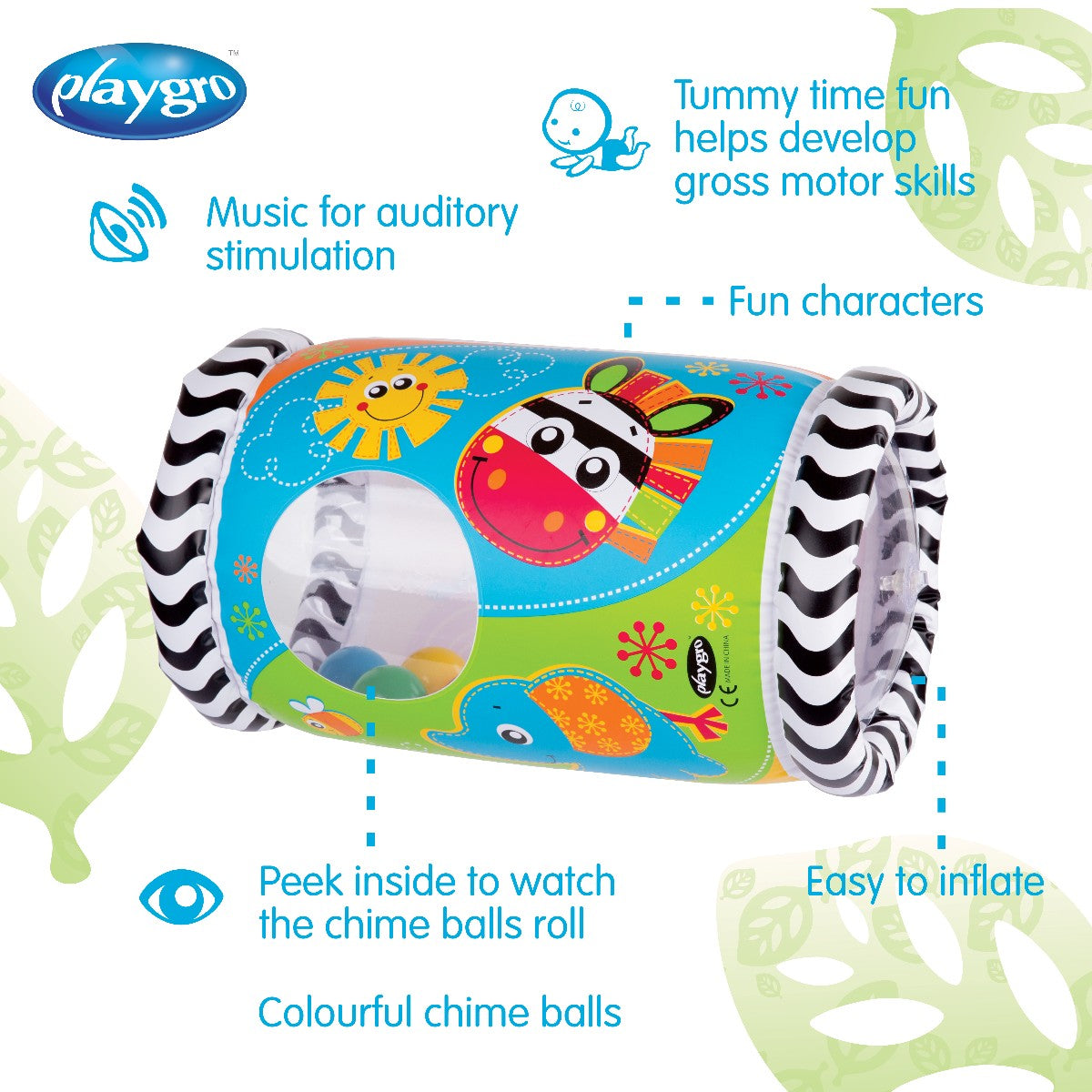 PlayGro Tumble Jungle Musical Roller