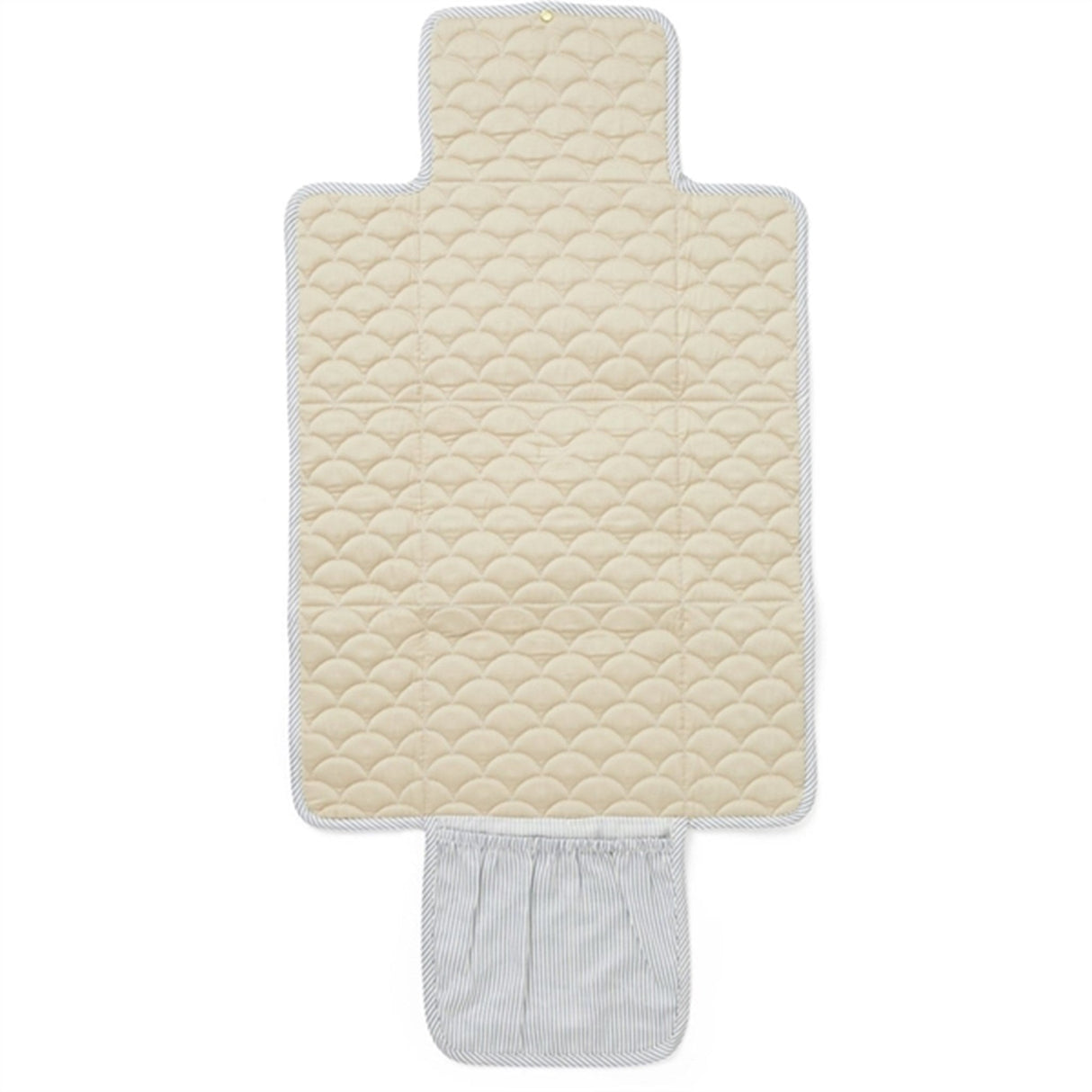 Cam Cam Copenhagen Pusleunderlag Classic Stripes Blue, Praline