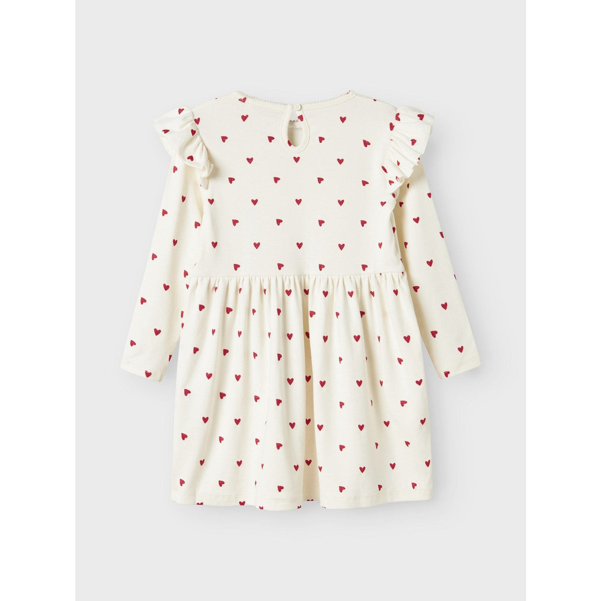 Name It Cloud Dancer Dheart Kjole