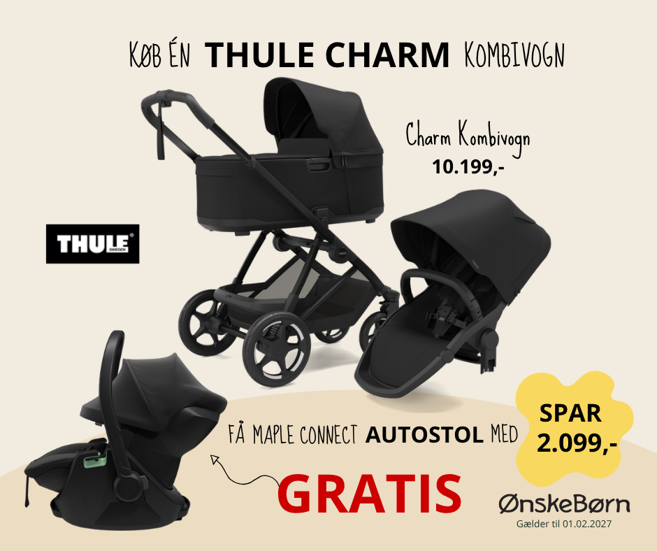 Thule Charm 2 in 1 - Sort + Maple Connect Autostol