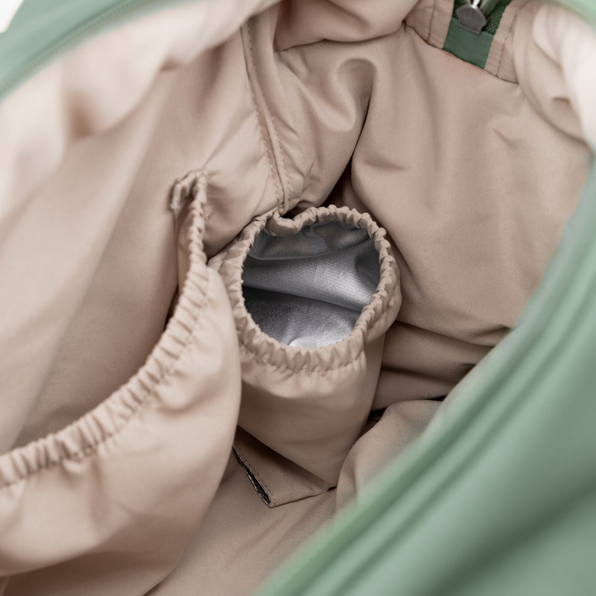 DonebyDeer Green Quiltet Pusletaske