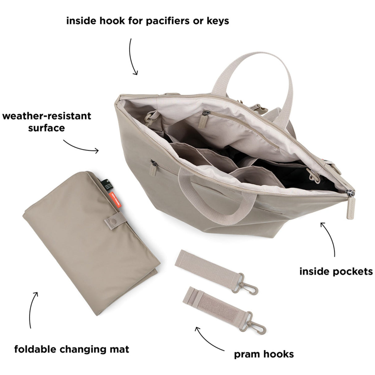 DonebyDeer Sand Puslerygsæk