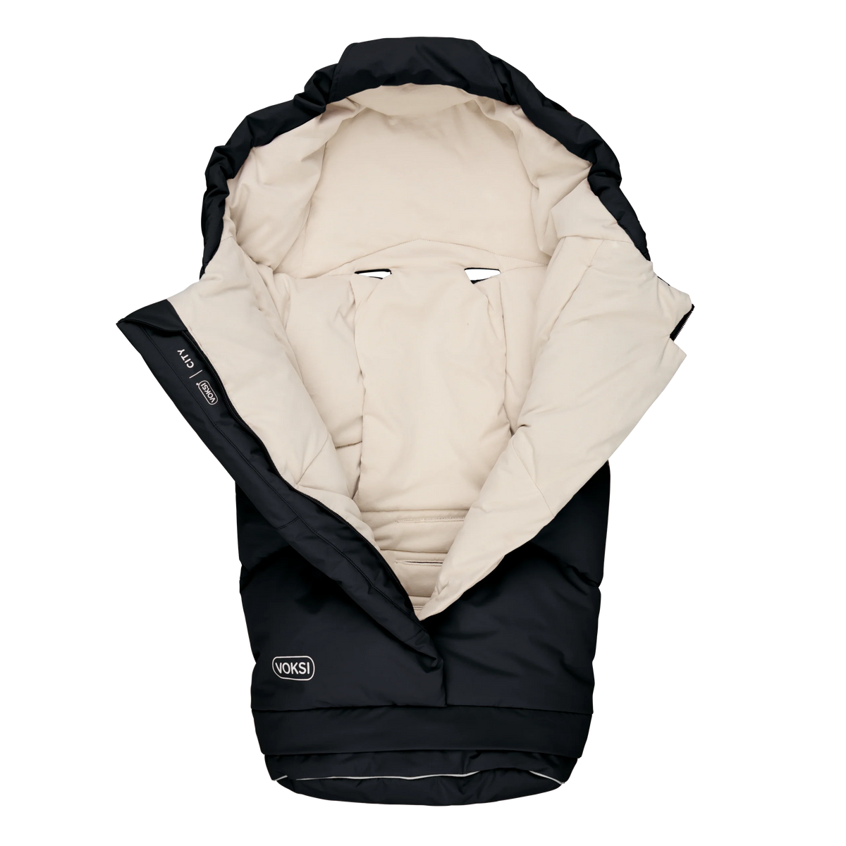 Voksi® City Black/Cream (Varm kørepose)