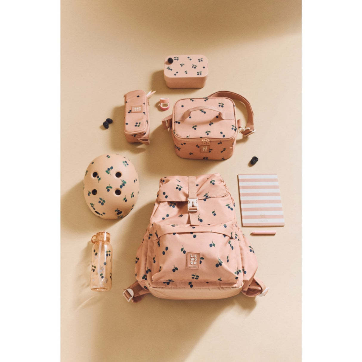 LIEWOOD Berry / Pale Tuscany Hilary Cykelhjelm