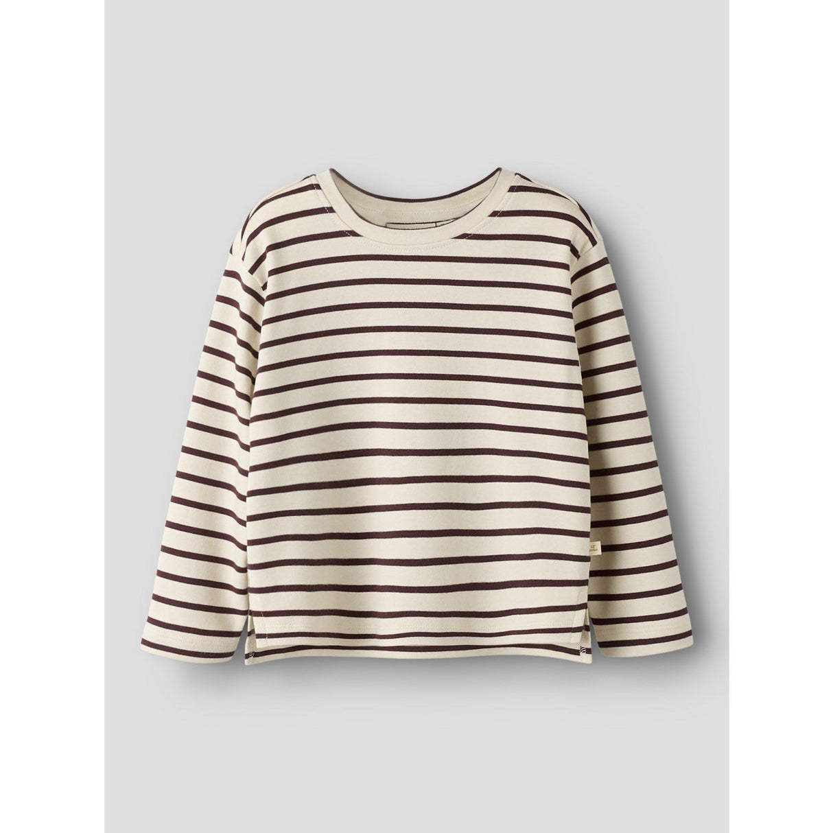 Lil'Atelier Turtledove Catawba Grape Nmflimia Ls Loose Top Lil