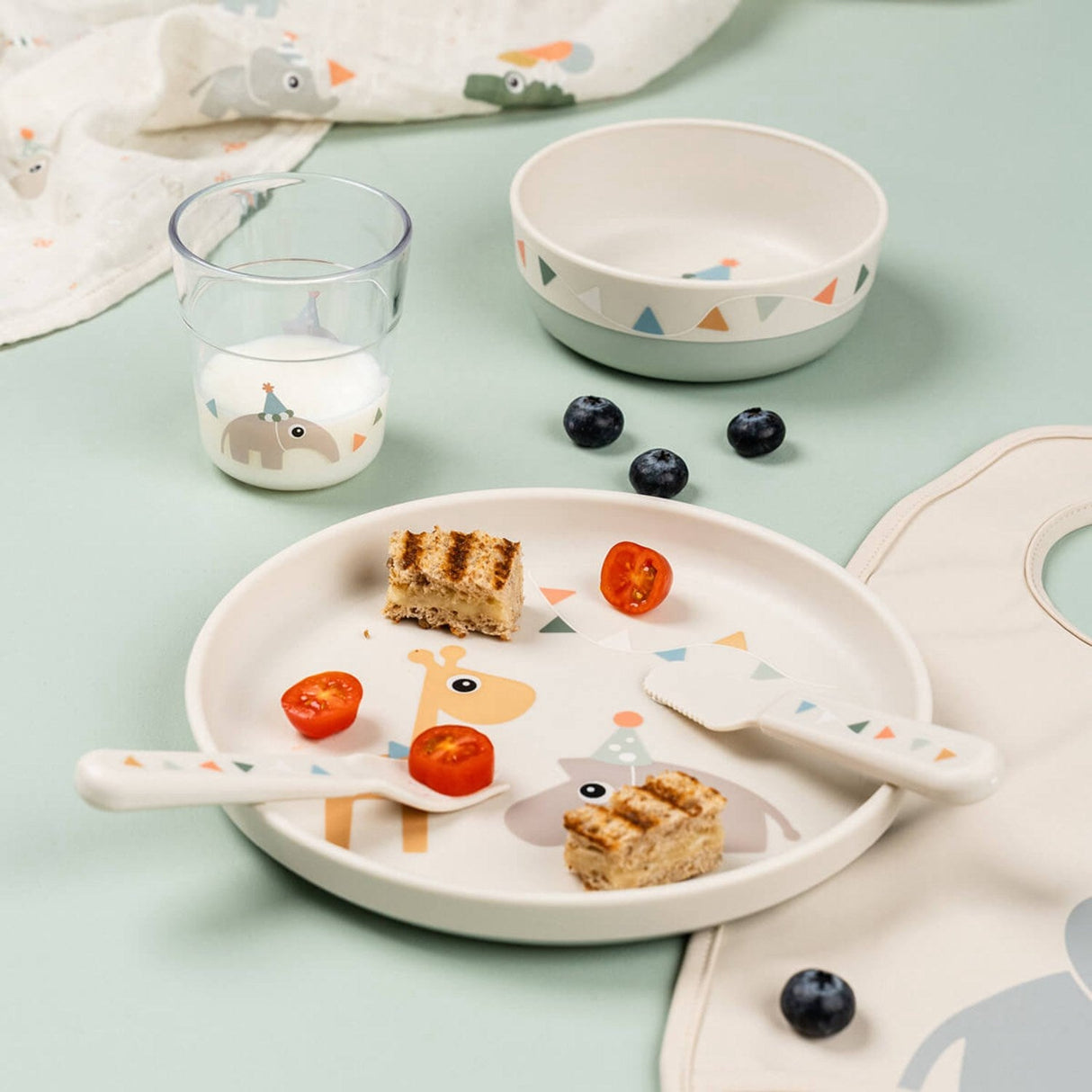 DonebyDeer Celebration Sand Foodie Tallerken