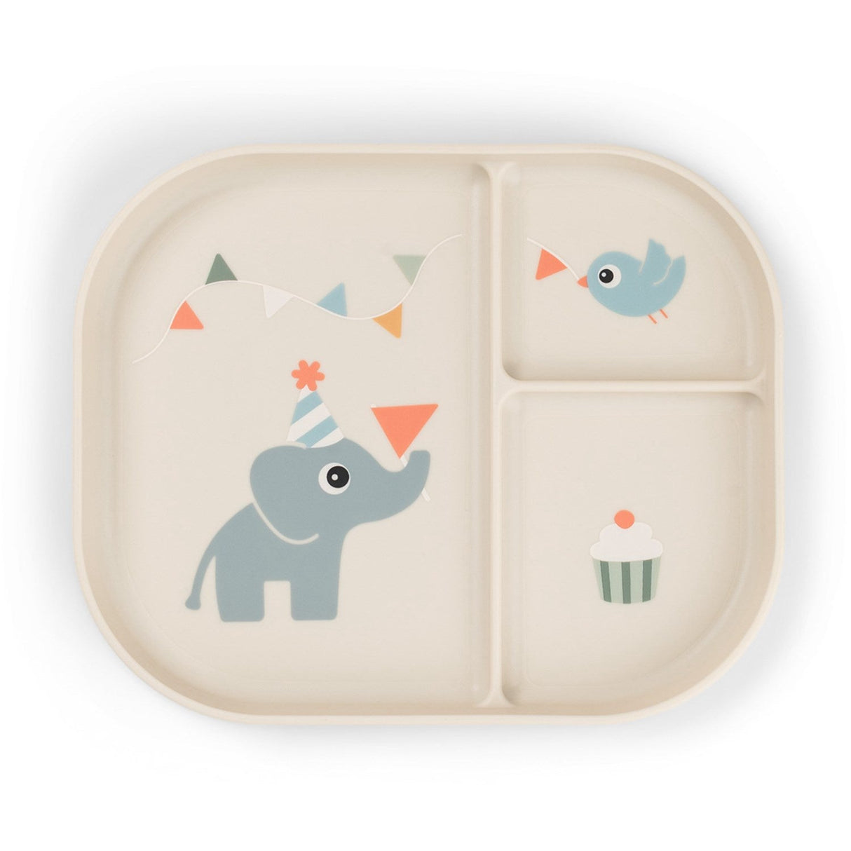 DonebyDeer Celebration Sand Foodie Inddelt Tallerken