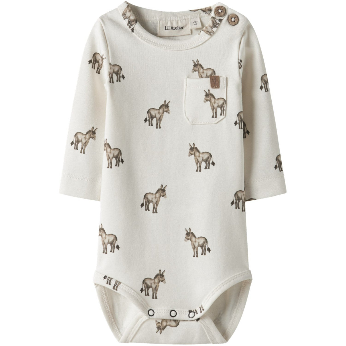 Lil'Atelier Coconut Milk Donky Nbmlayo Sev Ls Slim Body Lil