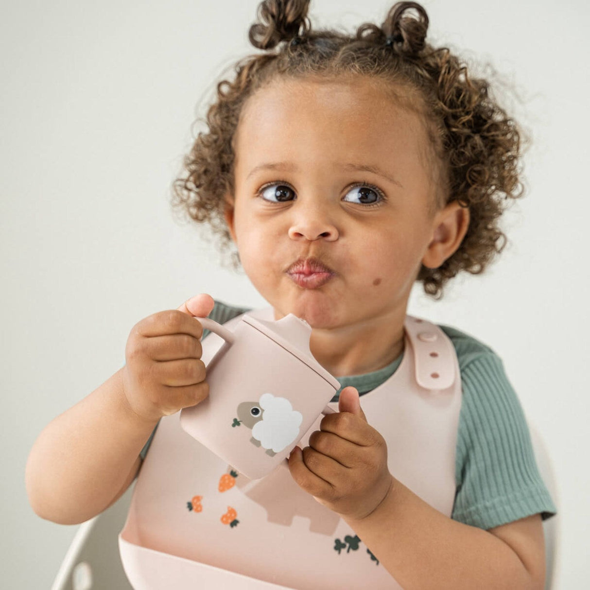 DonebyDeer Tiny Farm Powder Silikone Tudkop 2 Håndtag