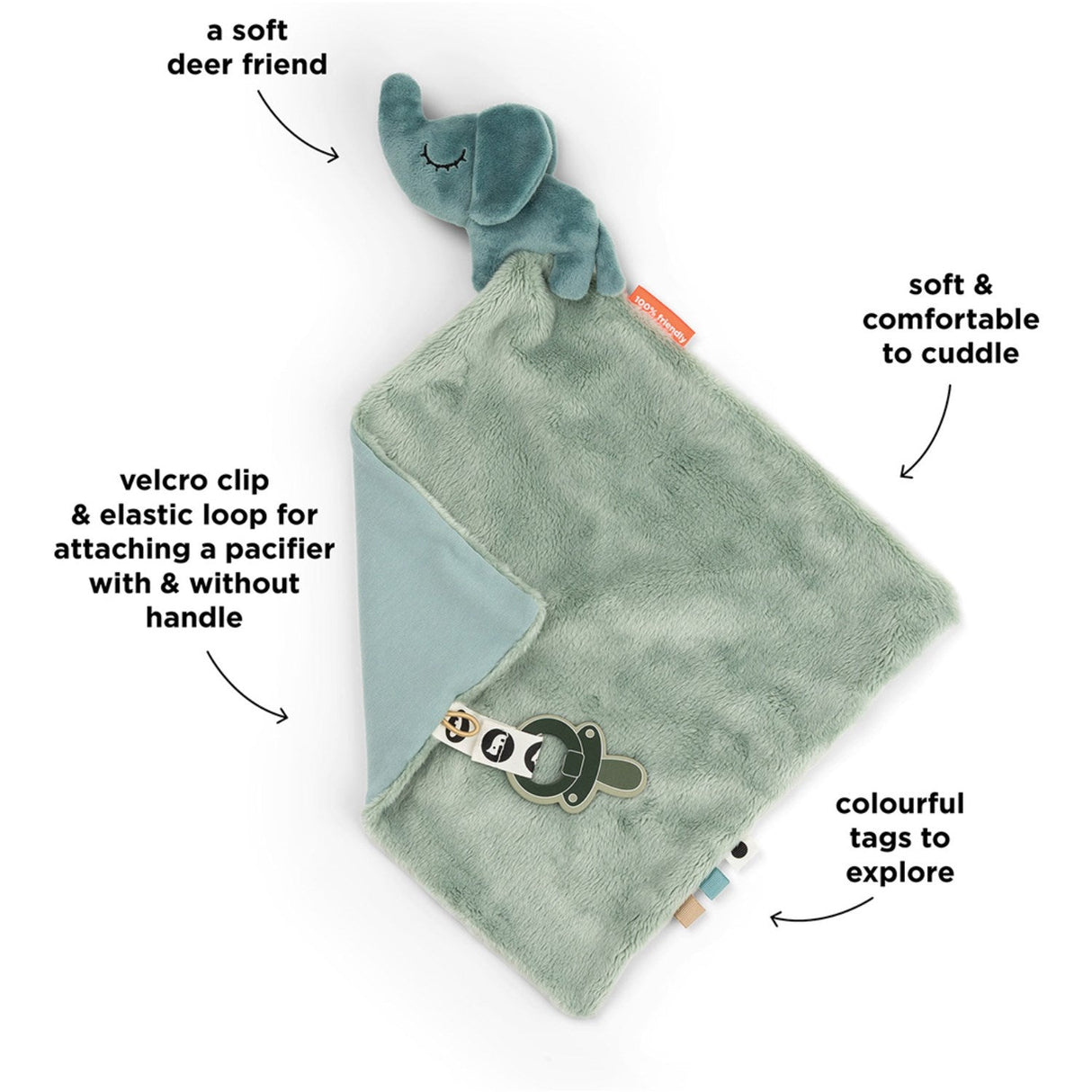 DonebyDeer Elphee Blue Nusseklud