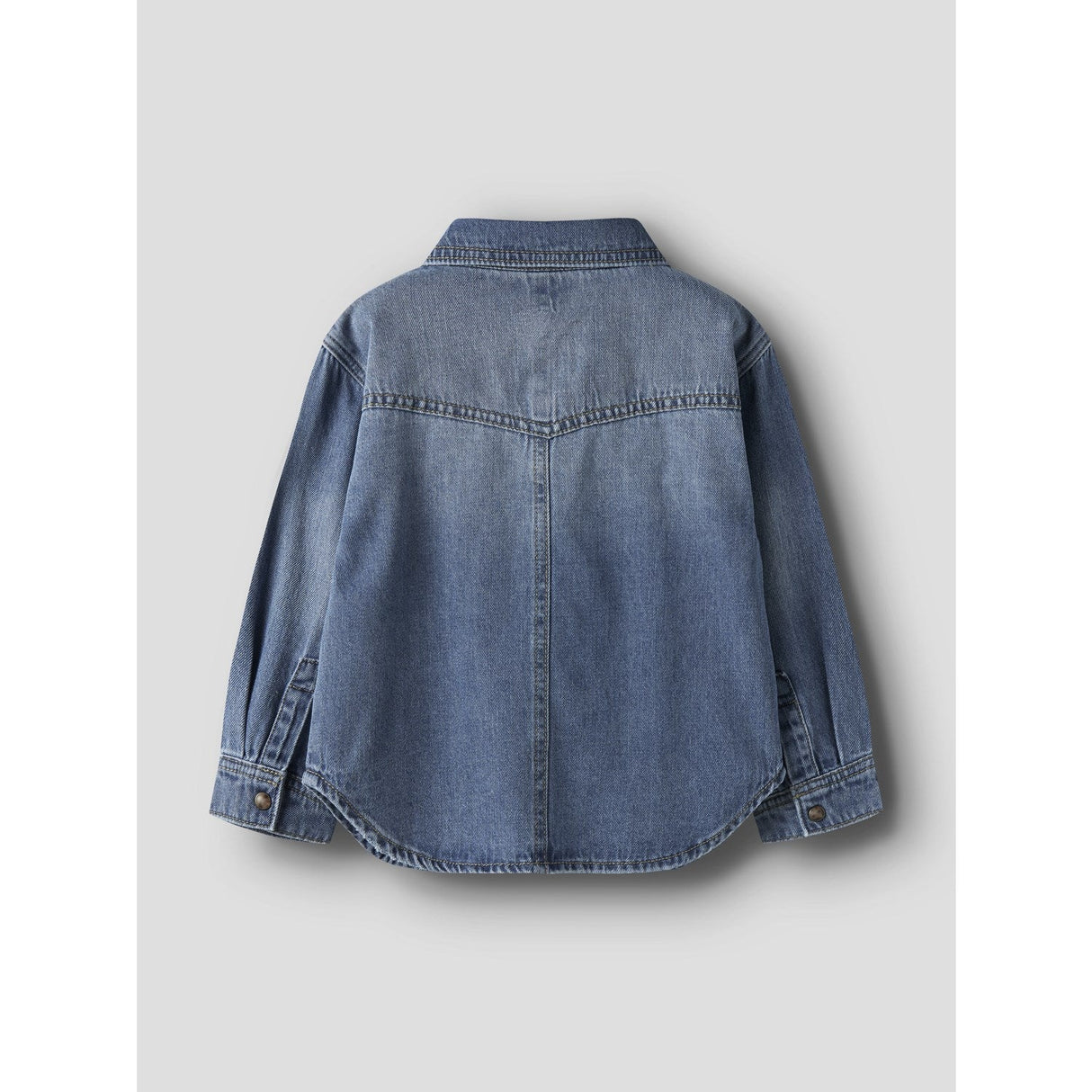 Name It Medium Blue Denim Nmmblue Oz Dnm Ls Skjorte 6677-Ov B