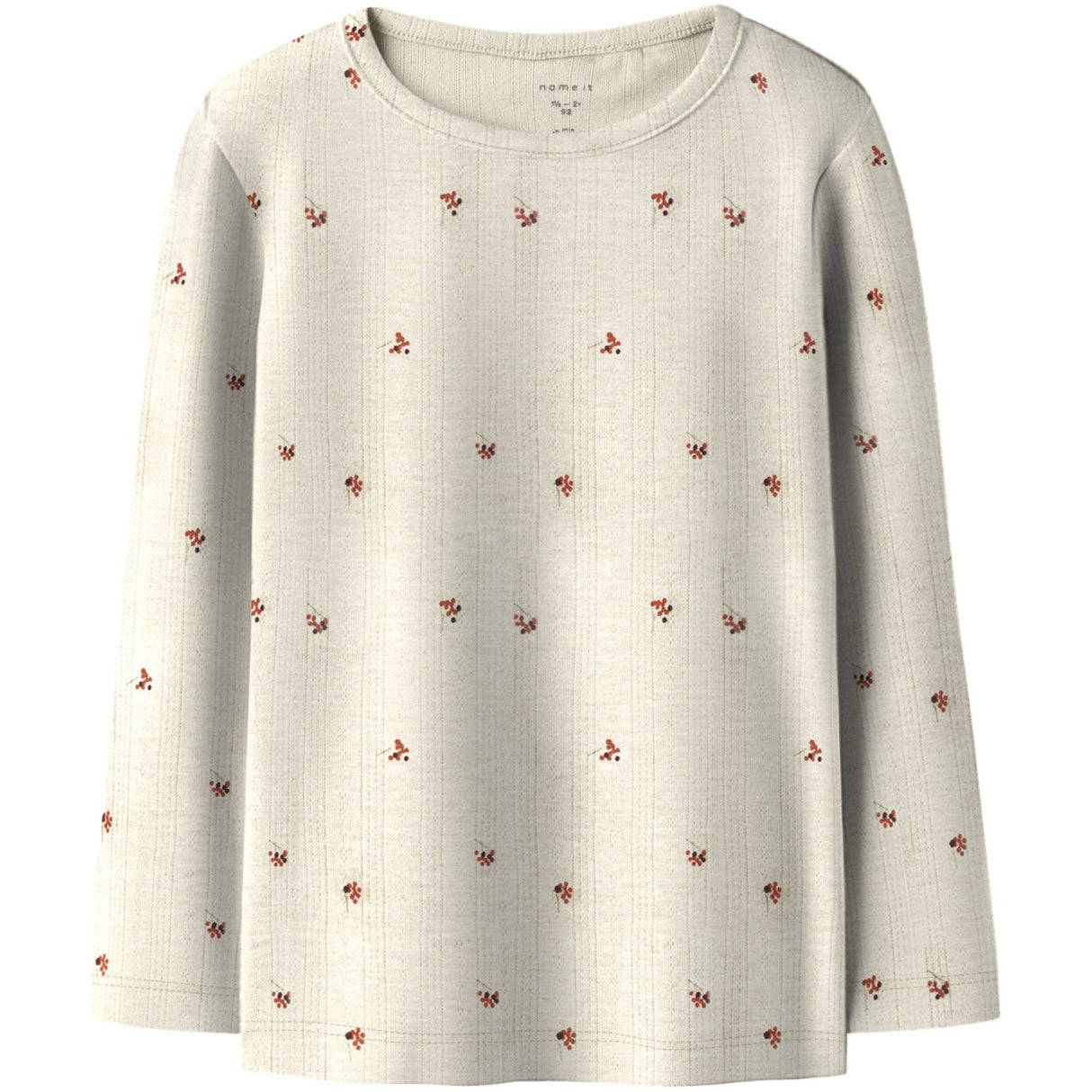 Name It Peyote Melange Nmfberries Ls Slim Top