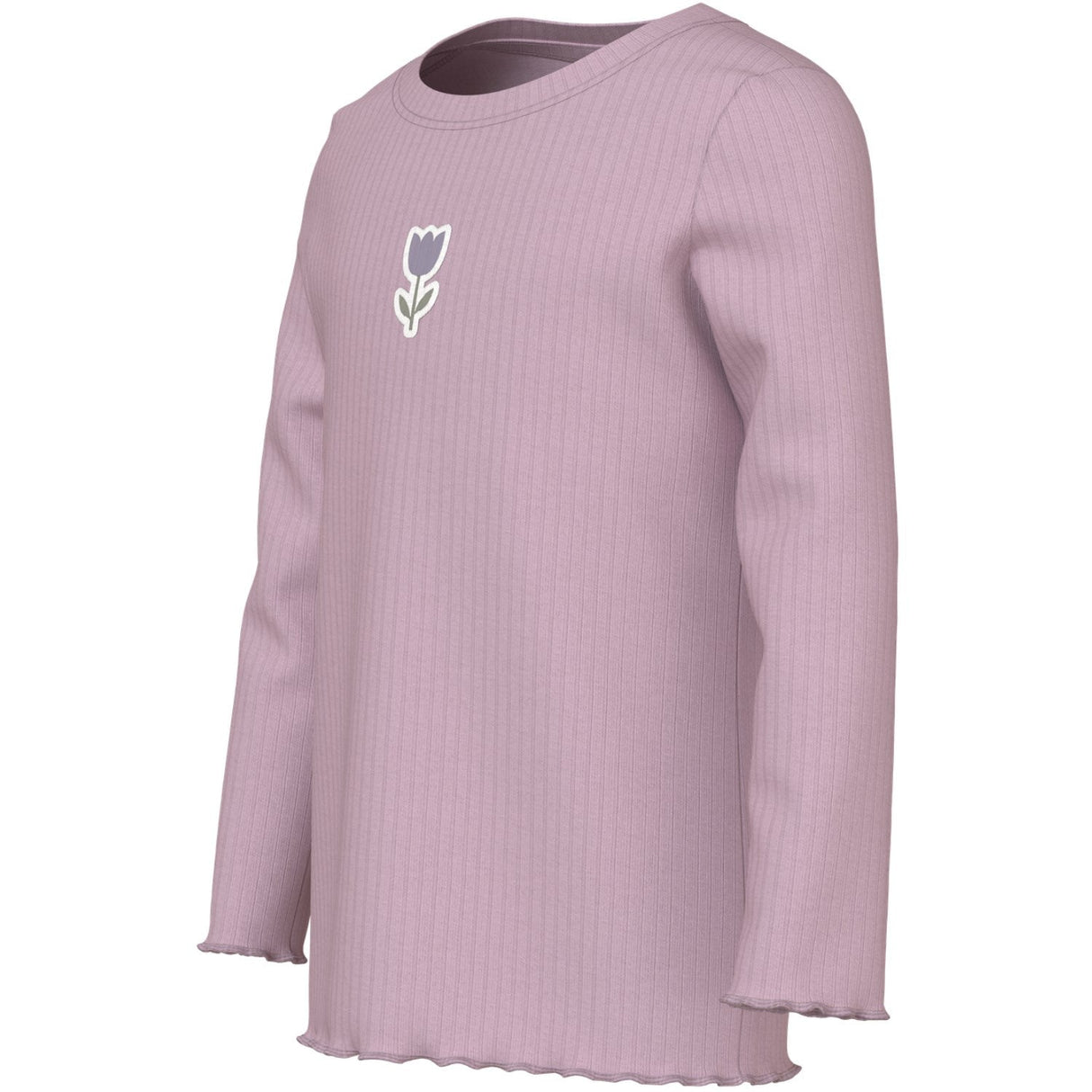 Name It Dawn Pink Tulip Nmfvemma Ls Slim Top