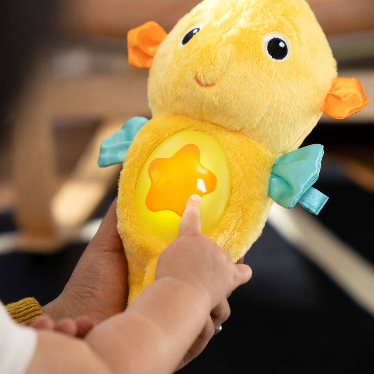 Baby Einstein Yellow Sea Dreams Seahorse™ Plys Soother