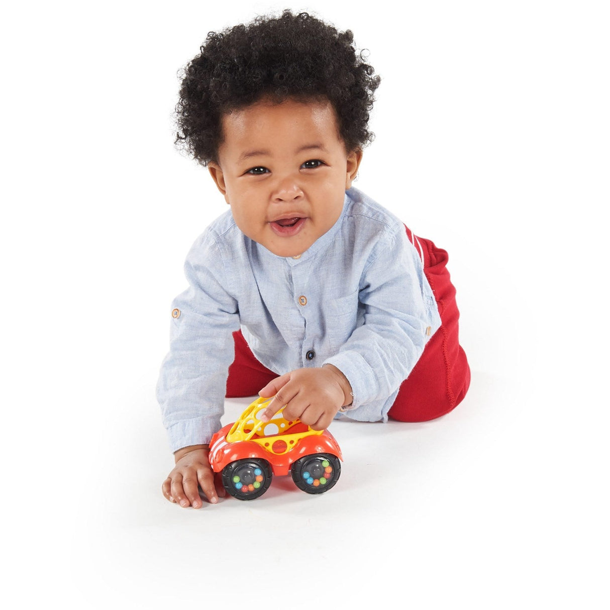 Bright Starts Red Legetøj Bil Rangle & Roll Buggie™