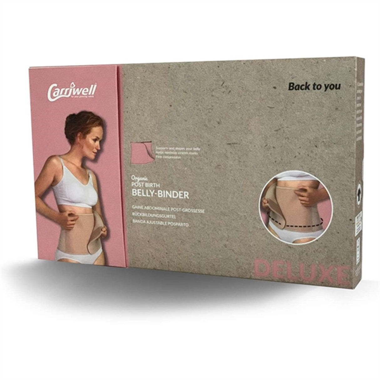 Carriwell Belly Binder Mavebælte Sort