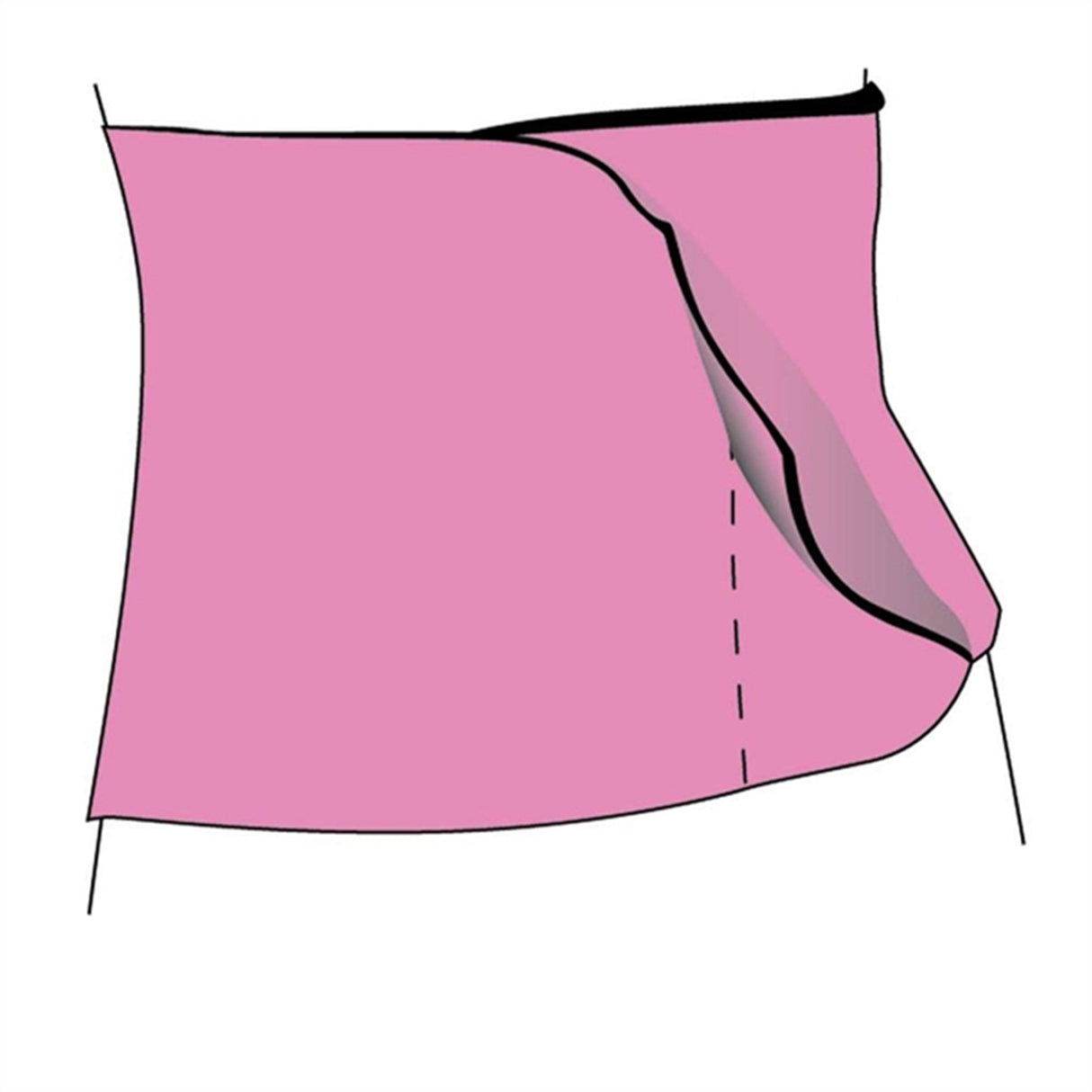 Carriwell Belly Binder Mavebælte Sort