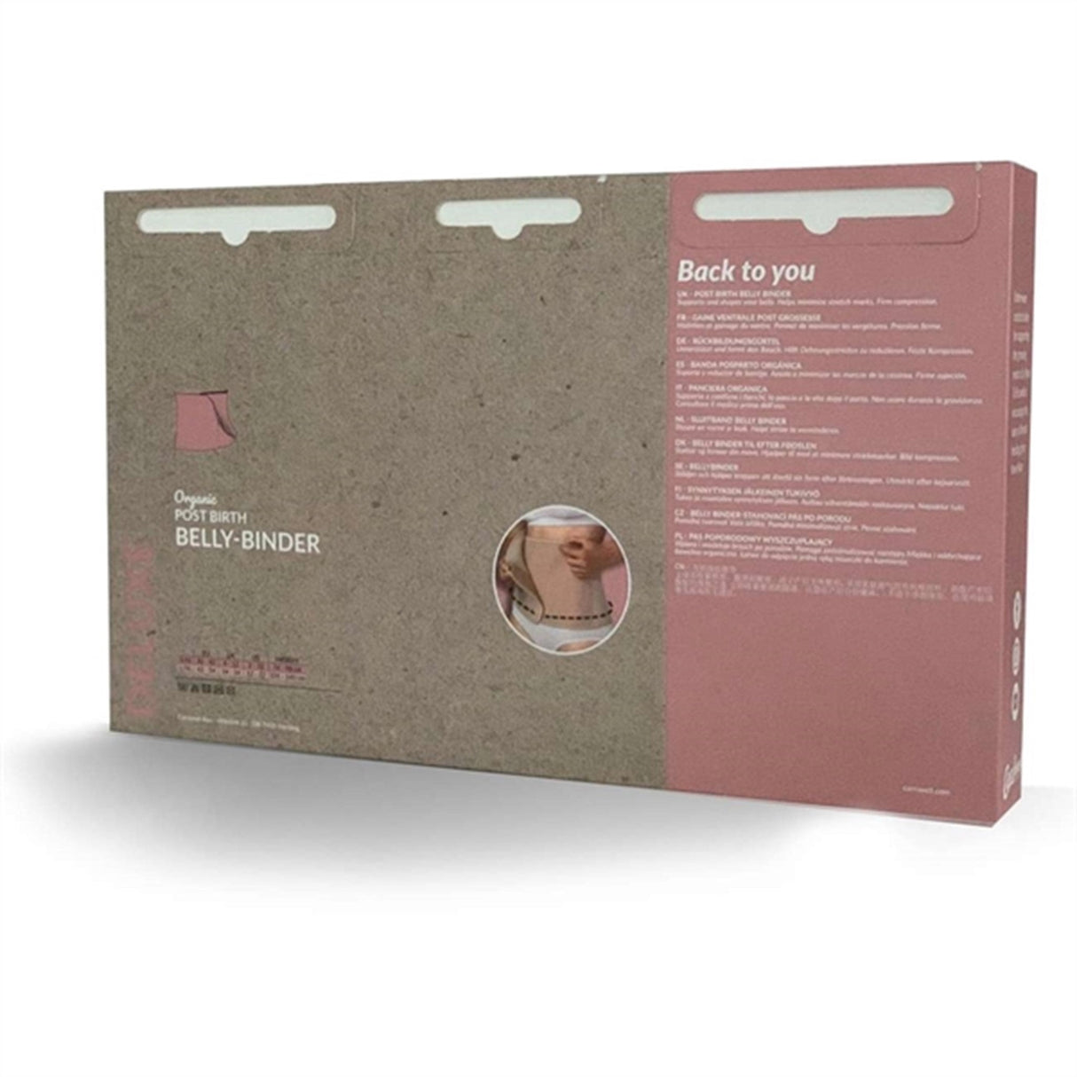 Carriwell Belly Binder Mavebælte Sort