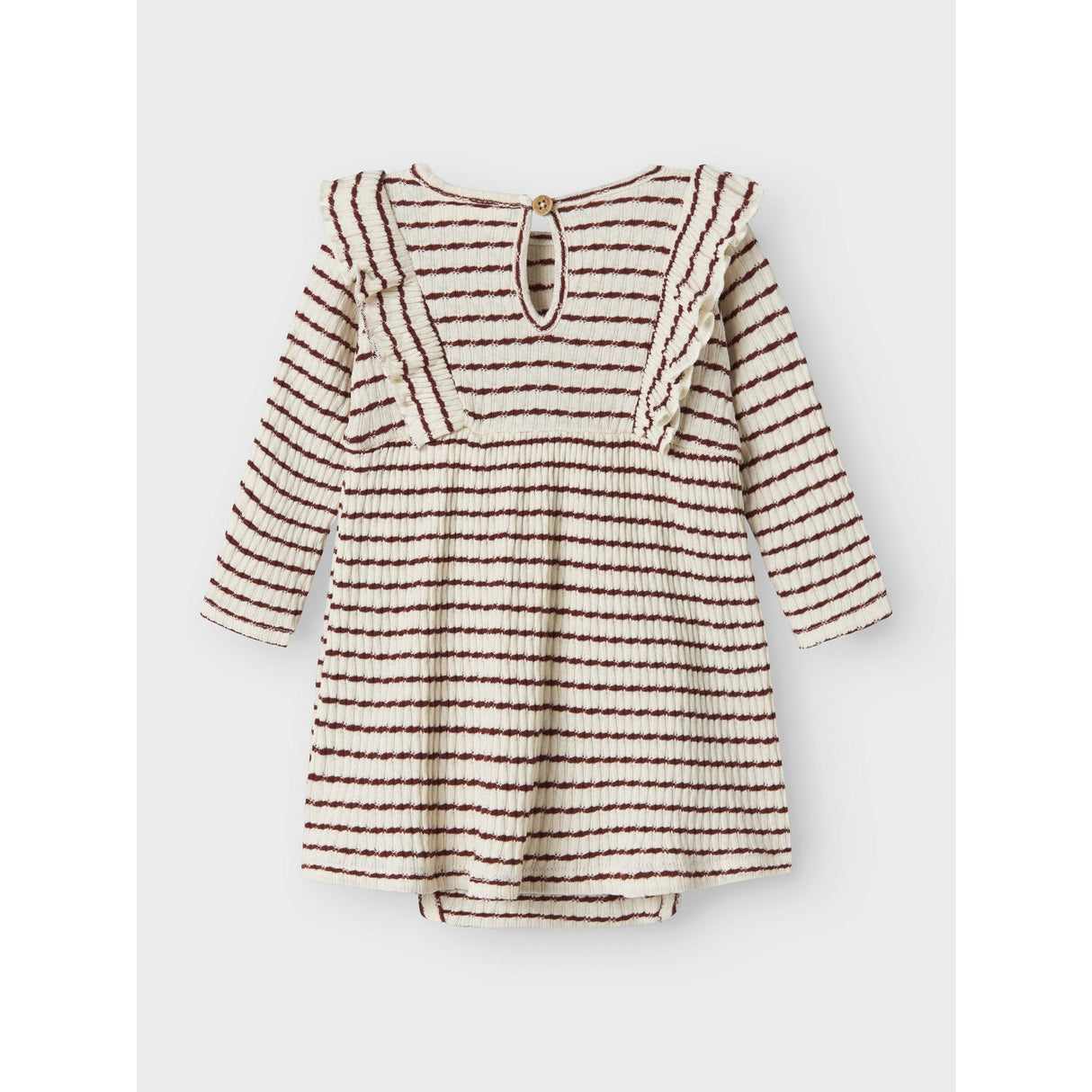 Lil'Atelier Hot Chocolate Nbfosophia Ls Body Kjole Lil