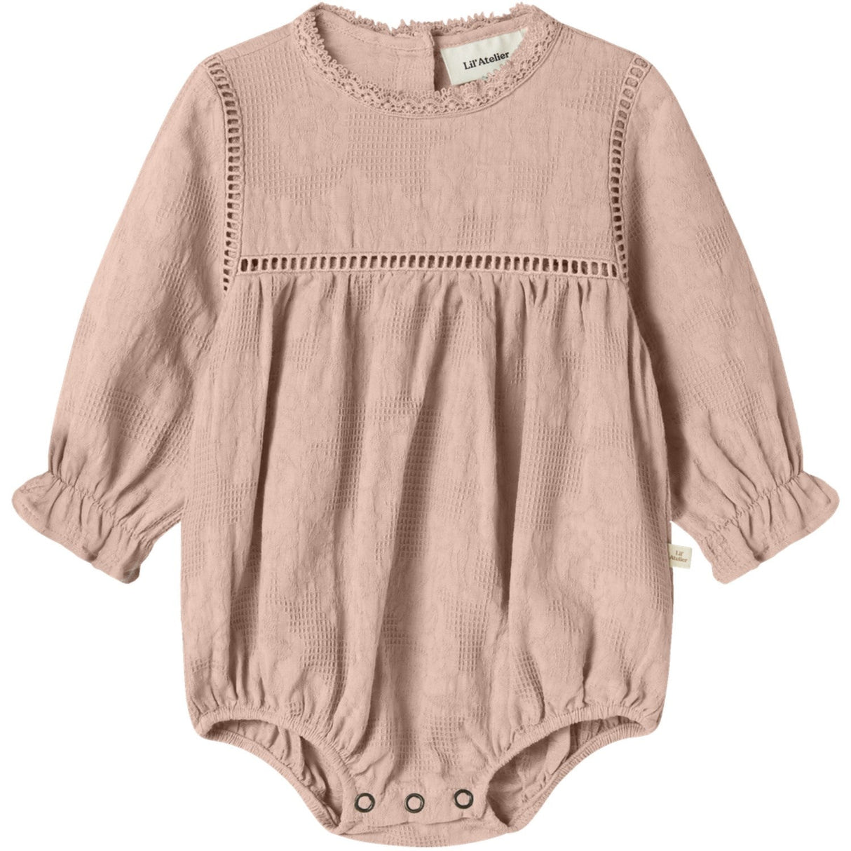 Lil'Atelier Cameo Rose Nbfofira Ls Loose Skjorte Dress Body Lil