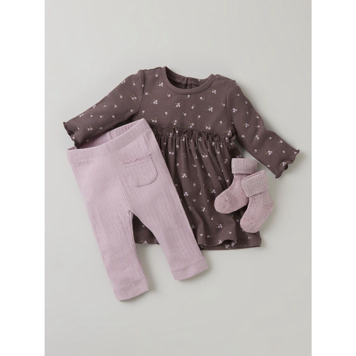 Name It Keepsake Lilac Nbfsiva Leggings
