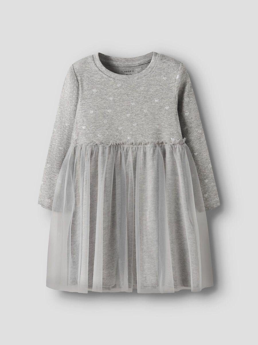 NAme it - Dress Noos Gray Melange