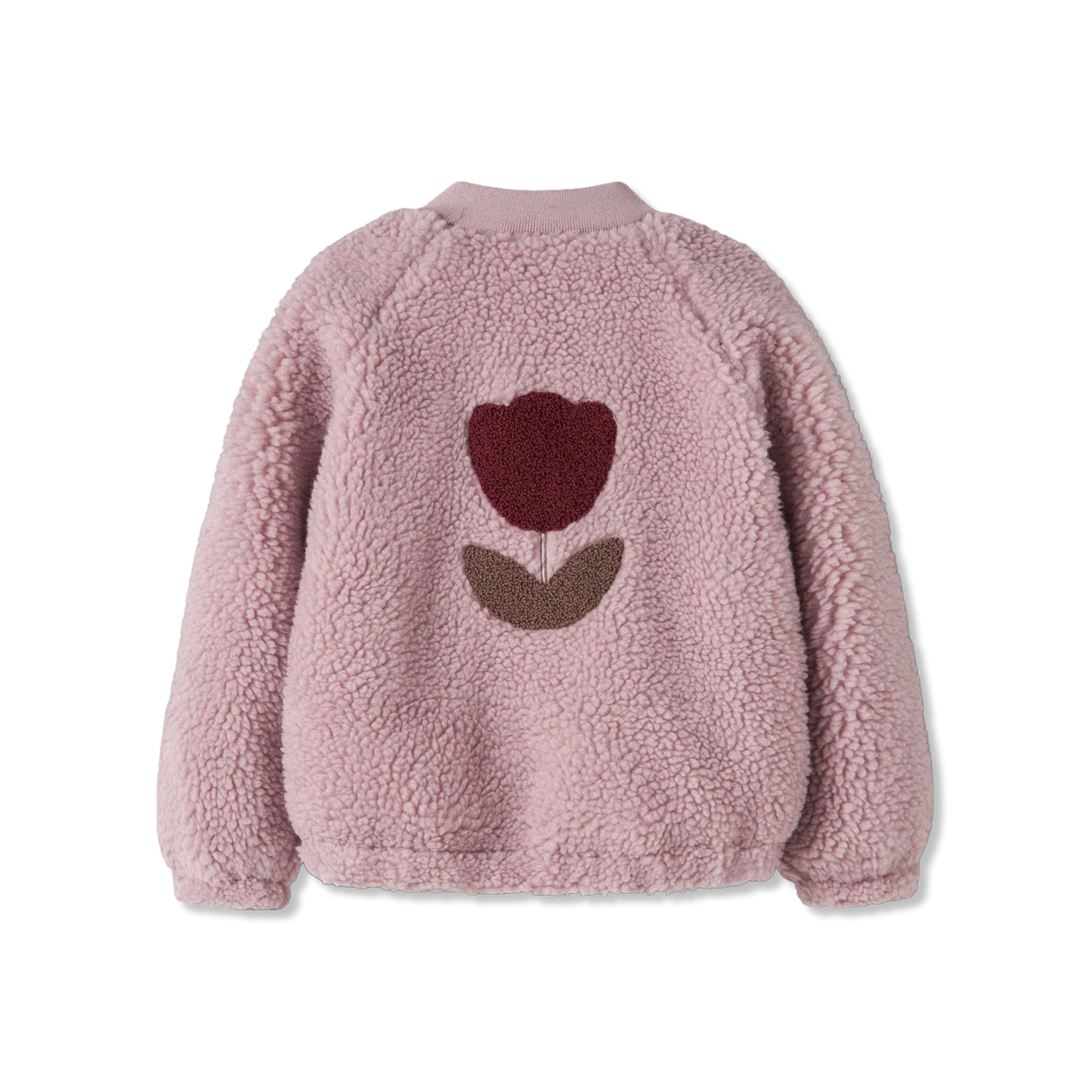 Name It Violet Ice Nmfmiffy Sherpa Jakke