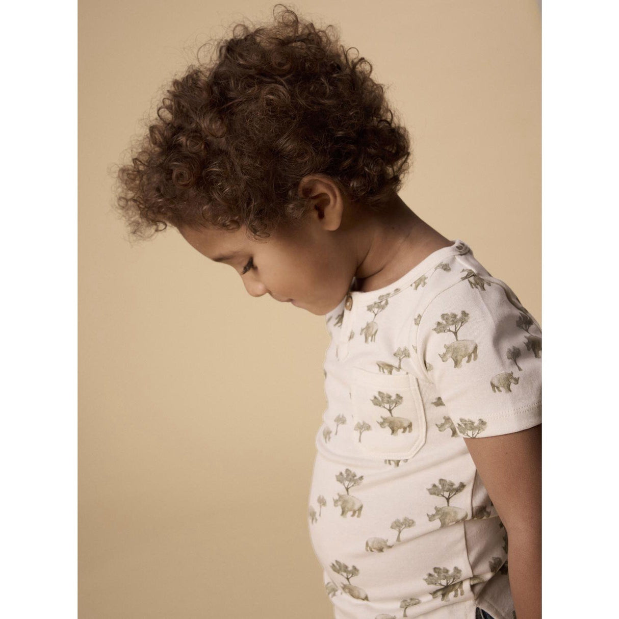 Lil'Atelier Coconut Milk Rhino Nmmlayo Ss Slim Top Lil