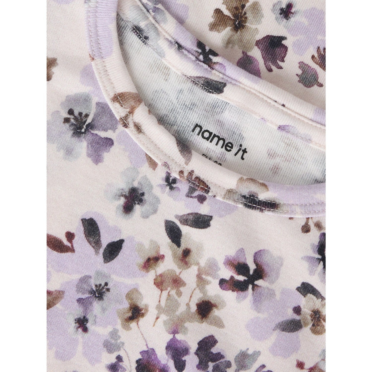 Name It Calcite Grape Compote/Shopping Bag Nmfkayla Ls Kjole Xnoos