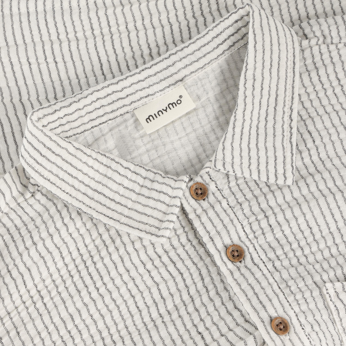 Minymo - Kortærmet stribet skjorte 134345 (Copy)