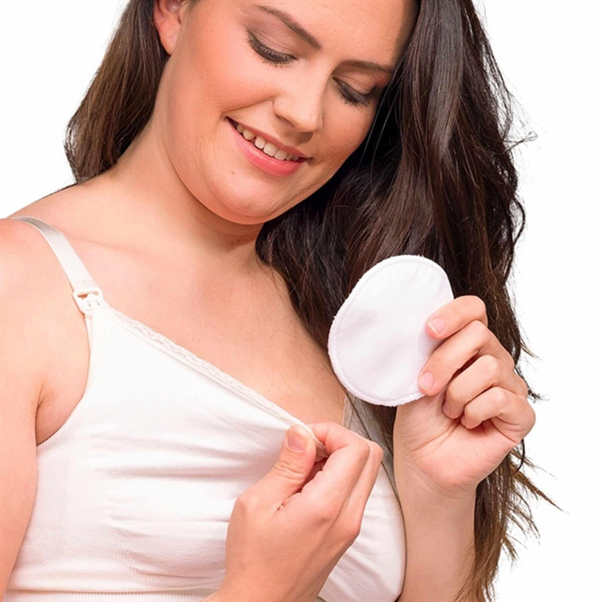 Carriwell Ammeindlæg Vaskbare Hvid 6 stk