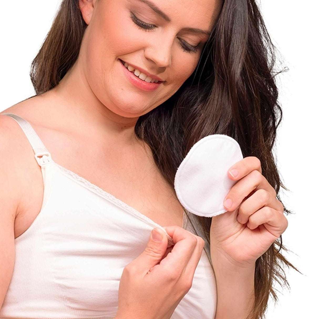 Carriwell Ammeindlæg Silke Hvid 6 stk