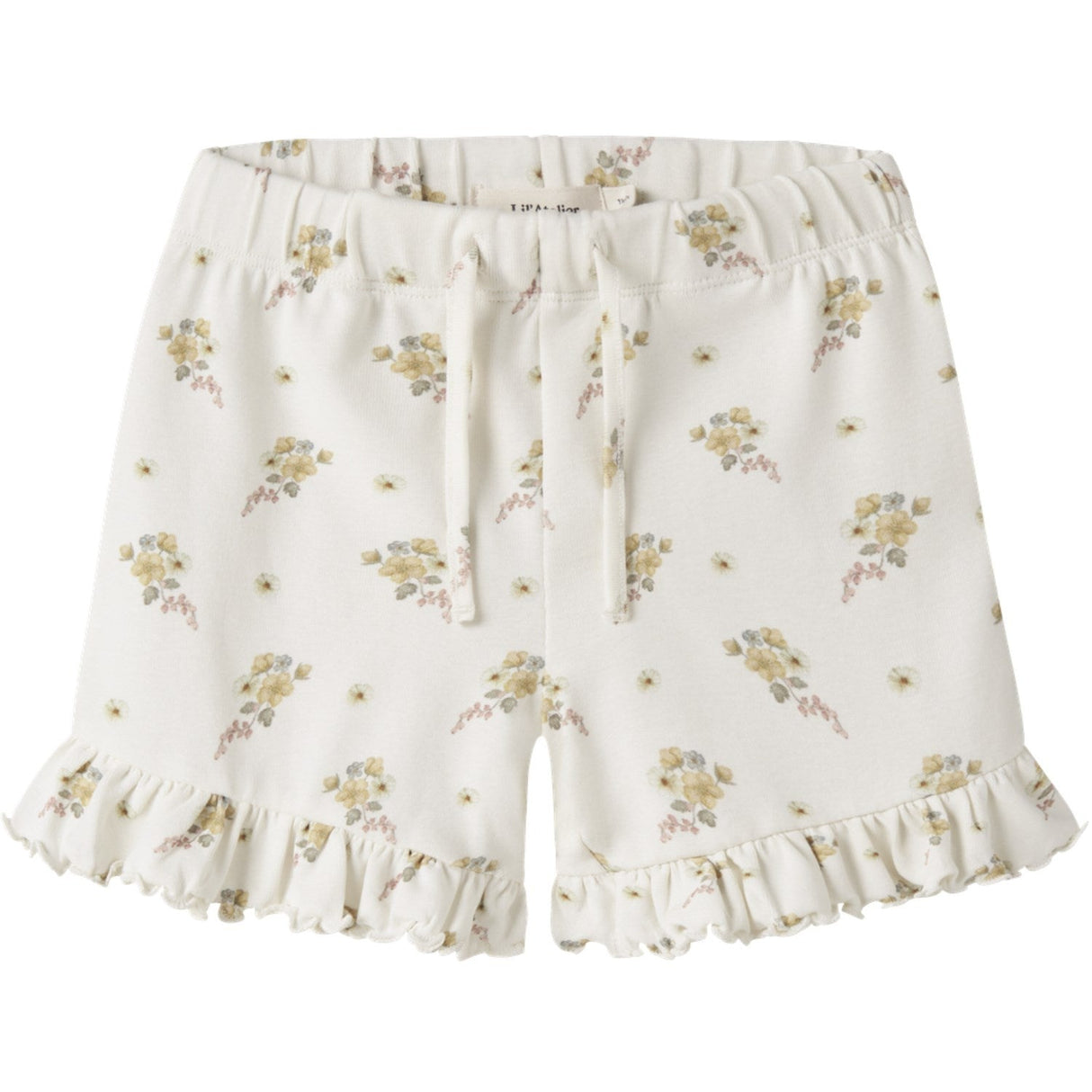 Lil'Atelier Coconut Milk Flower Nmfgayo Sen Shorts Lil