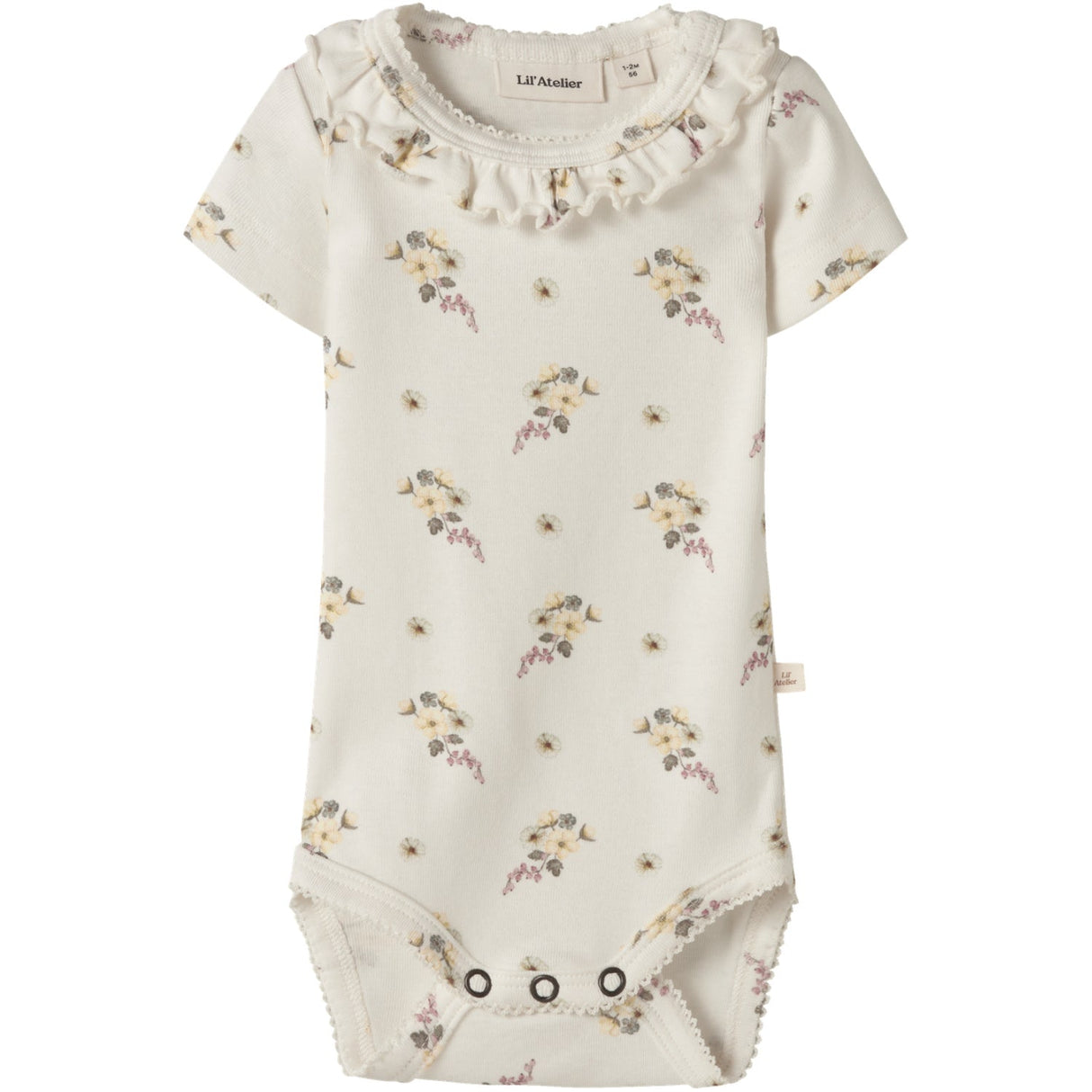Lil'Atelier Coconut Milk Flower Nbfgayo Sio Ss Slim Body Lil