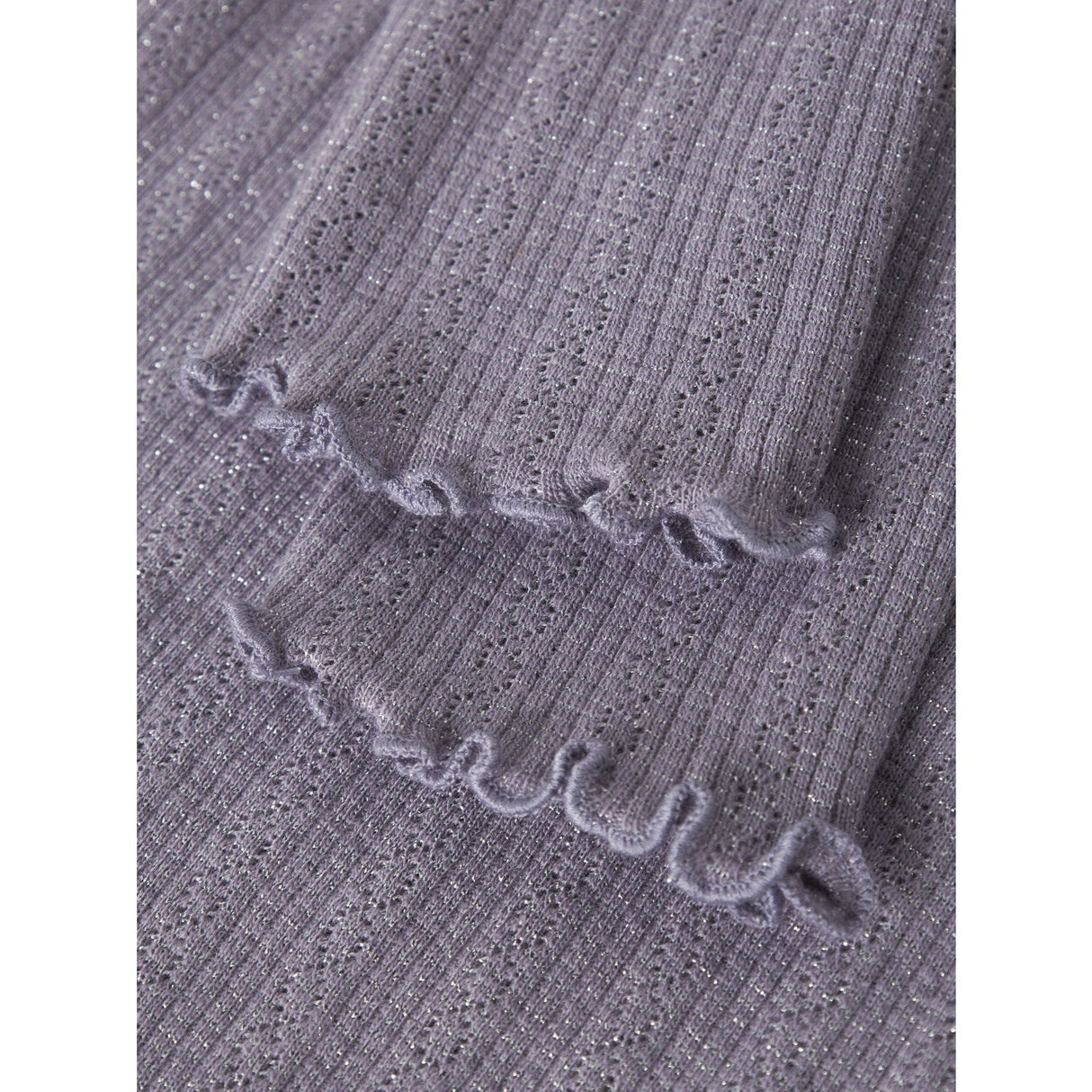 Name It Lavender Gray Melange Nmfblitta Slim Leggings