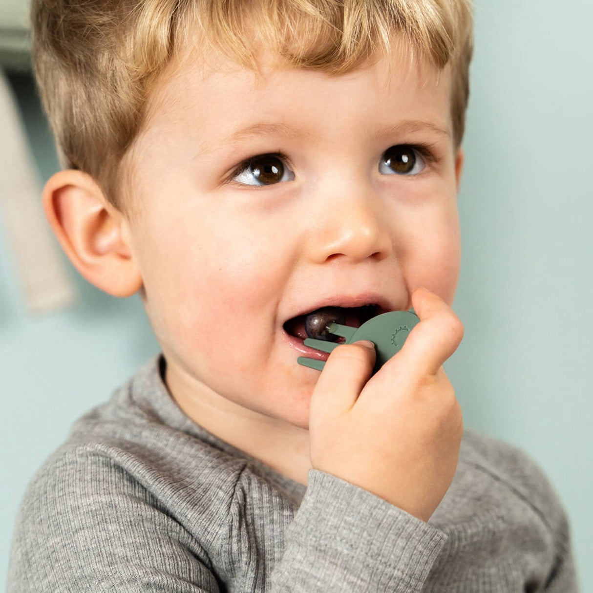 DonebyDeer Green Tiny Trails Tiny Madkasse Med Snack Picks