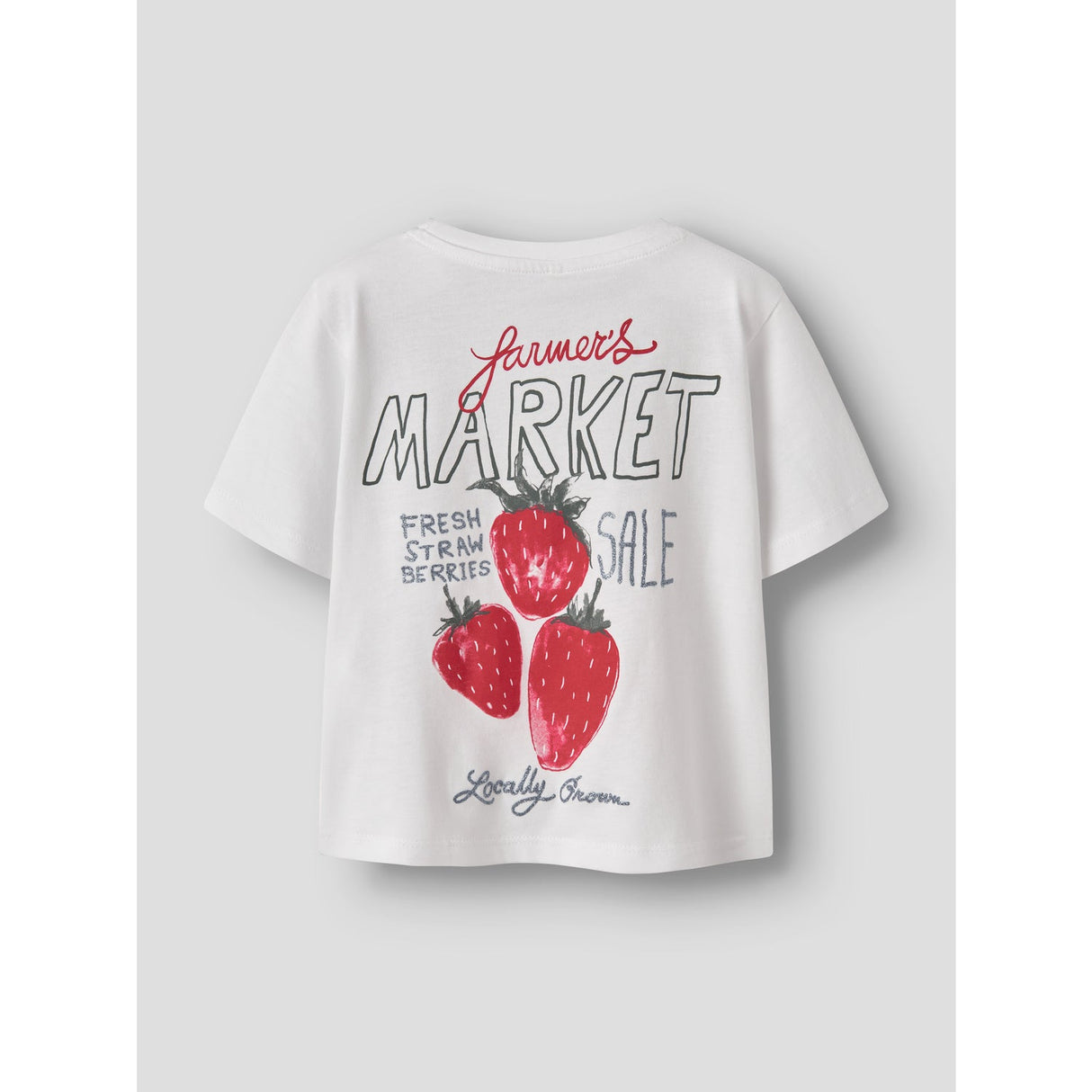 Name It Bright White Nmfjaysline Ss Nreg Top Box