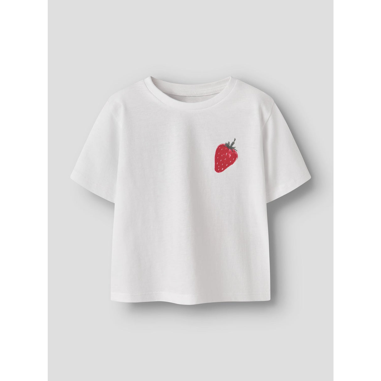 Name It Bright White Nmfjaysline Ss Nreg Top Box