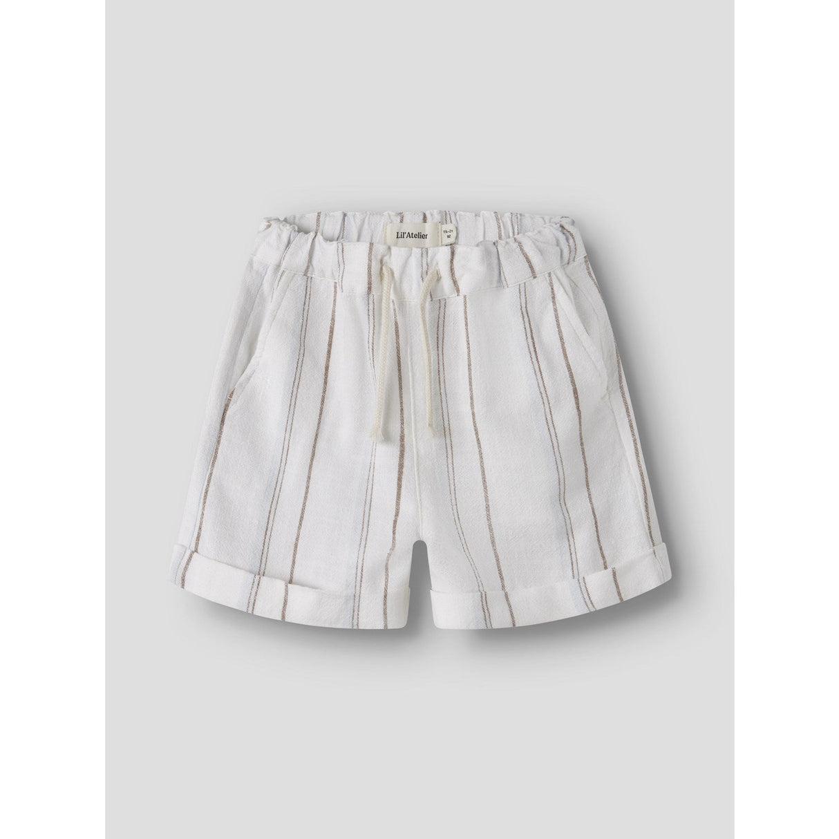 Lil'Atelier Coconut Milk Nmmjeran Loose Shorts Lil