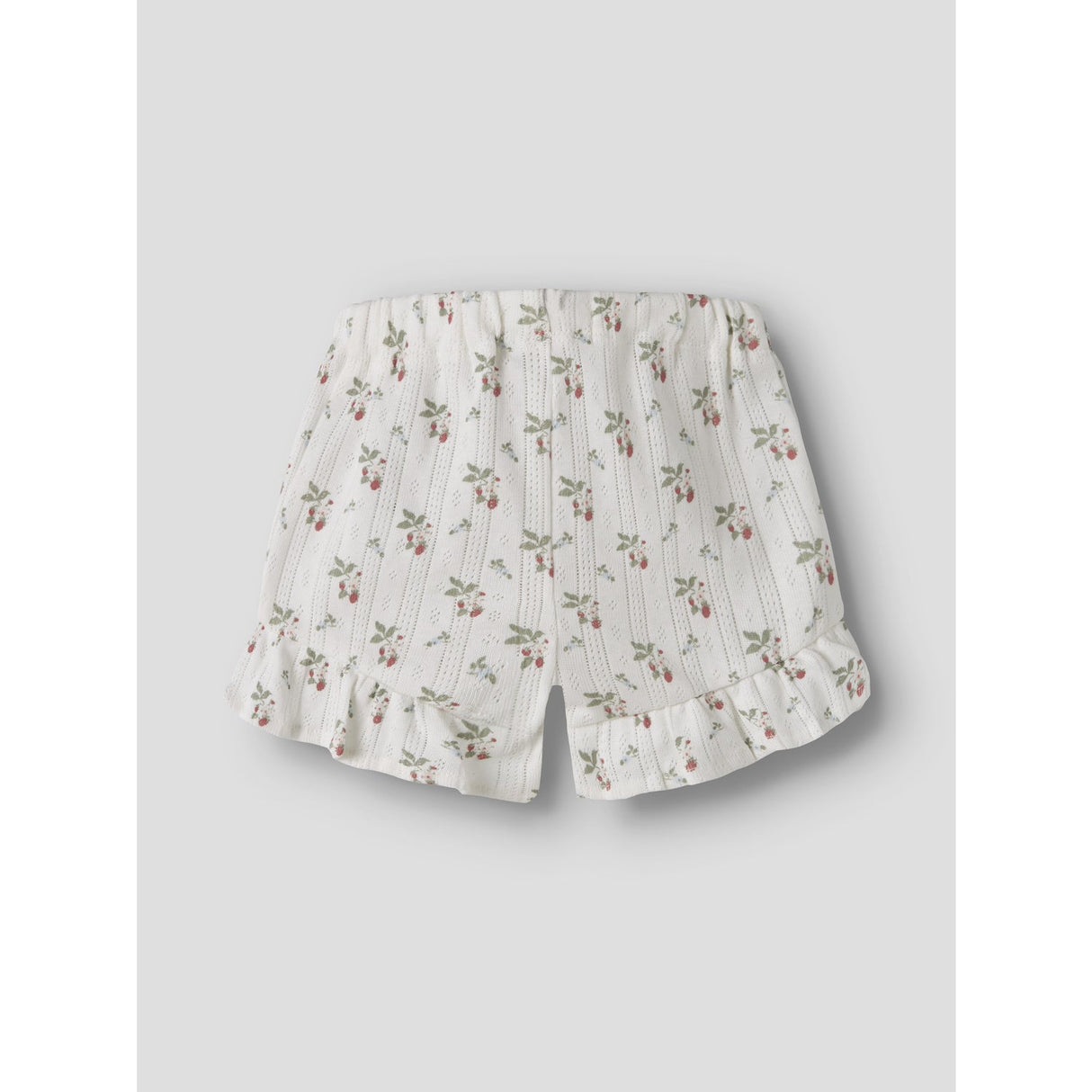 Lil'Atelier Coconut Milk Strawberry Nbfrachello Loose Shorts Lil