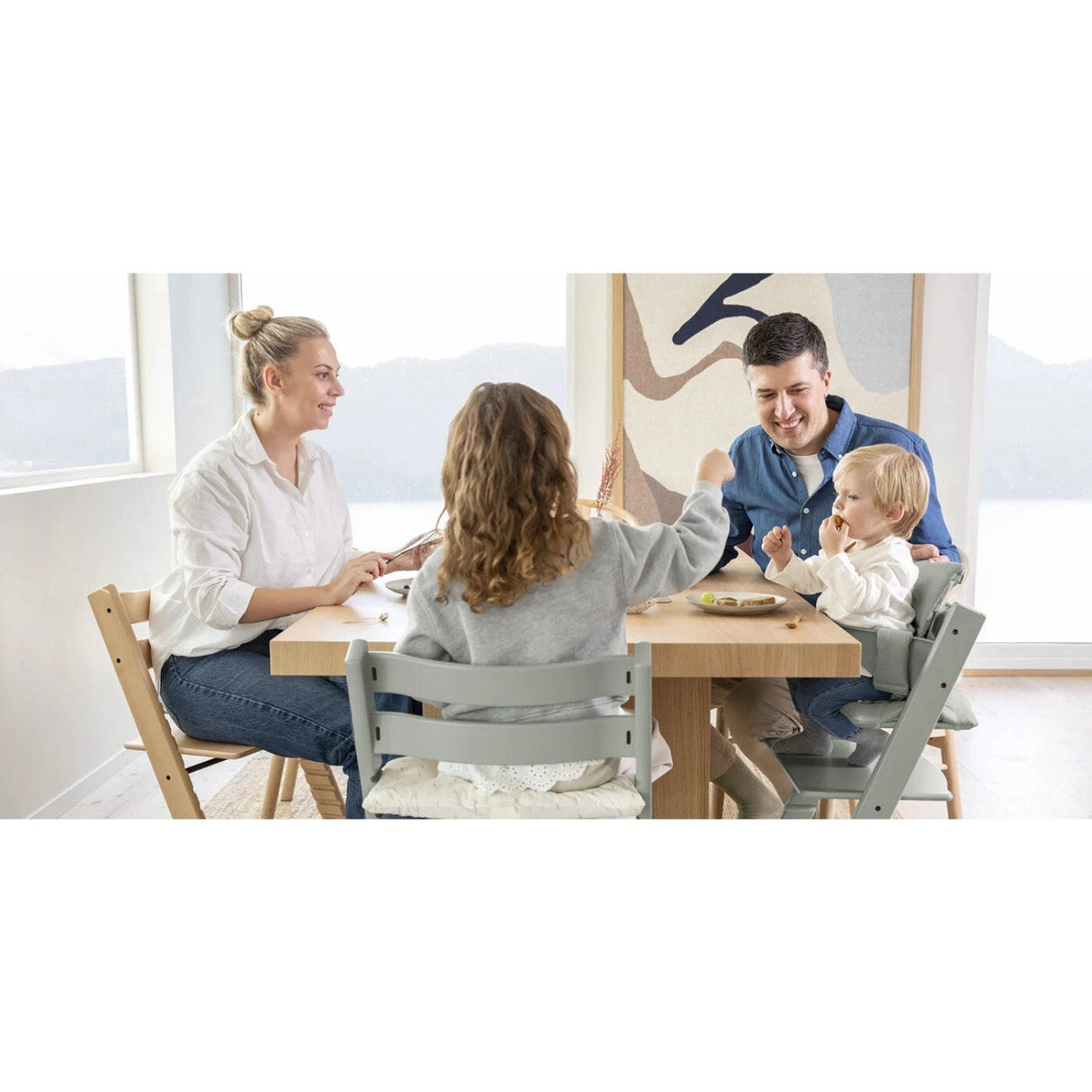 Stokke® Cashmere Grey Tripp Trapp® Baby Set²