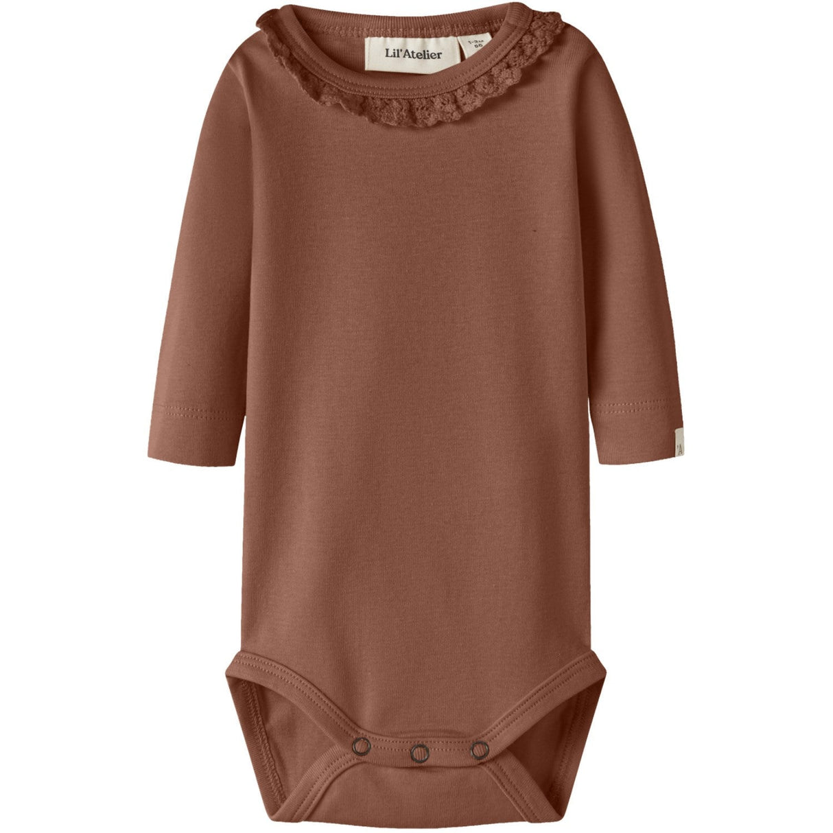 Lil'Atelier Maple Syrup Nbflayo Sup Ls Slim Body Solid Lil