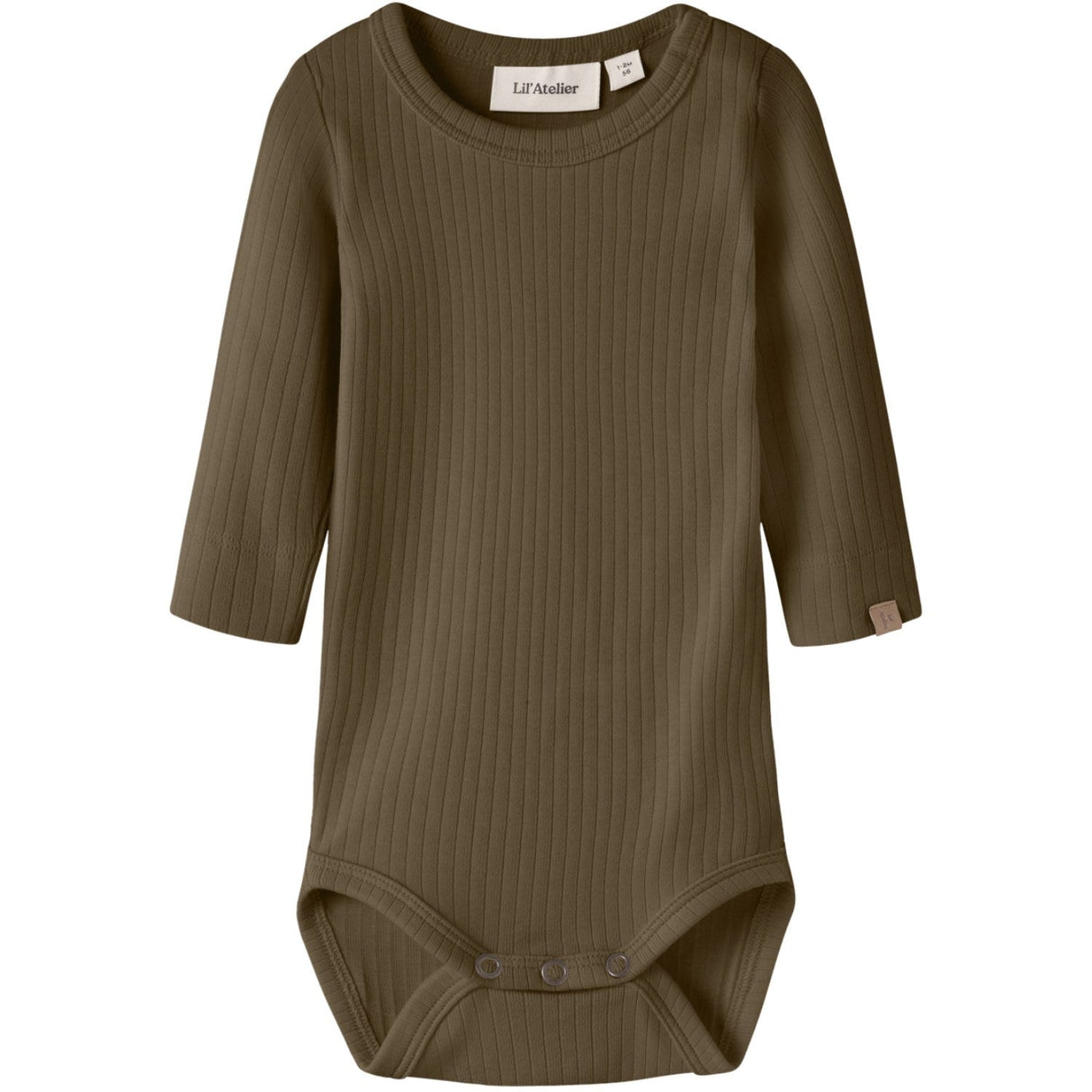 Lil'Atelier Teak Nbmgabo Hagesmæk Ls Slim Body Lil