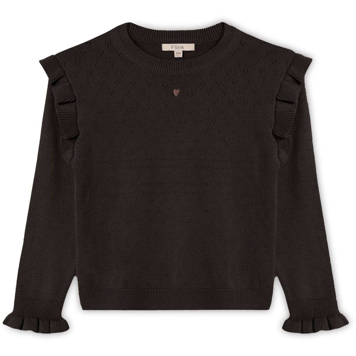 Fliink Coffee Bean Fame O-Neck Bluse