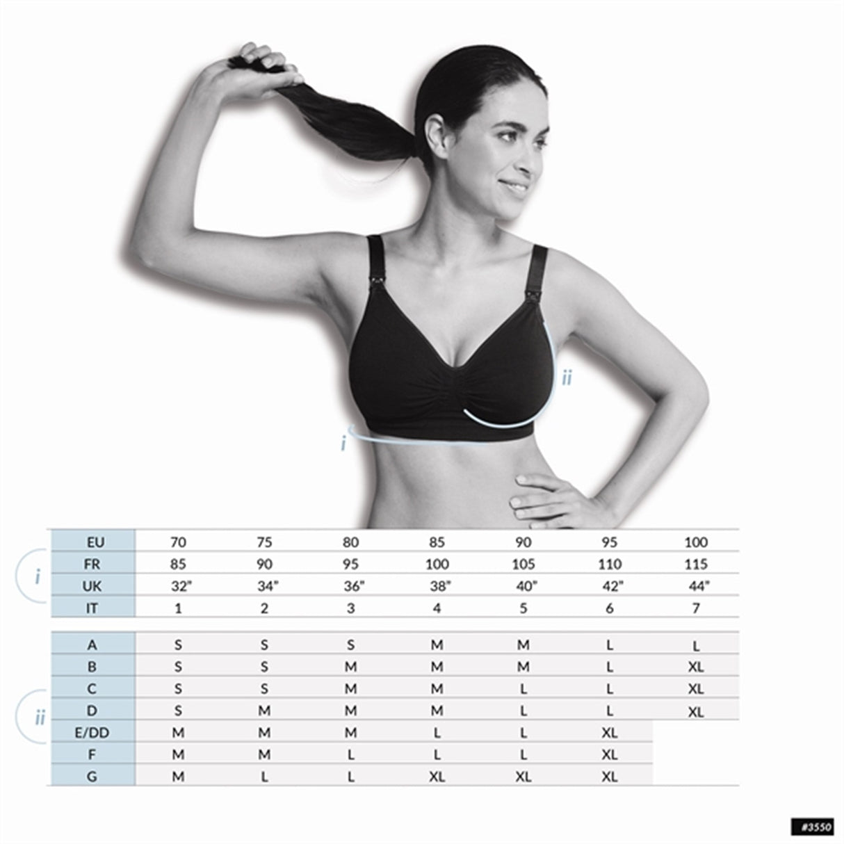 Carriwell Graviditets-BH Sort