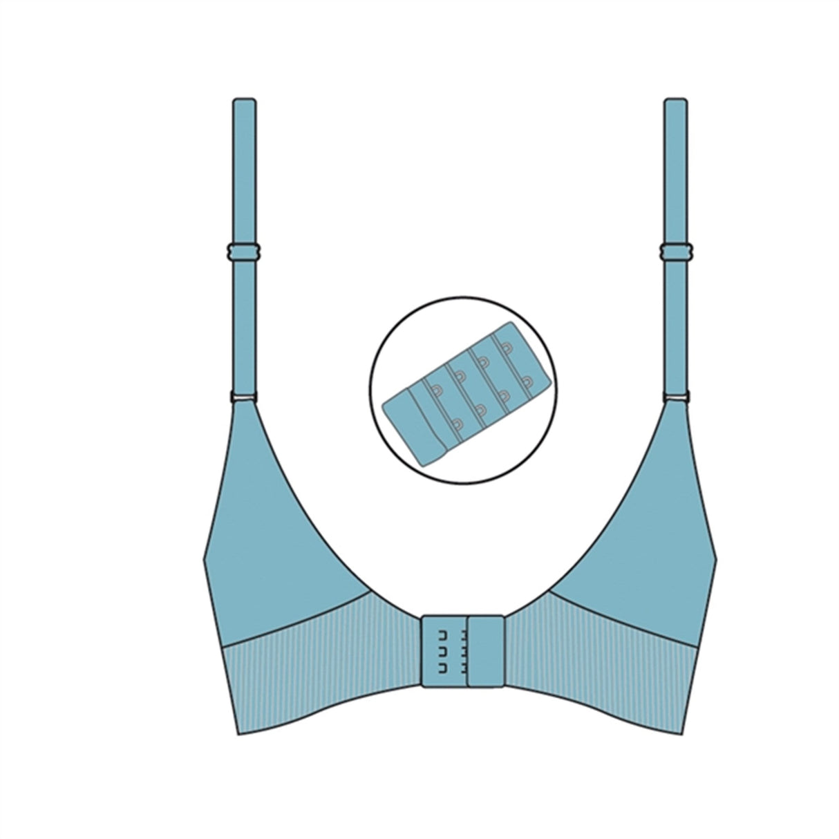 Carriwell Graviditets- og Amme-BH m. Carri-Gel Sort