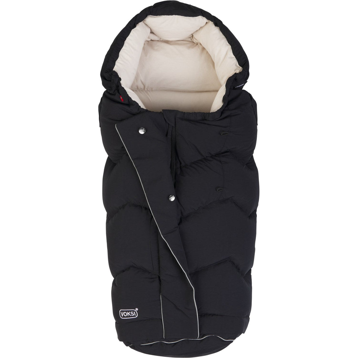 Voksi® Kørepose Black City Black Cream