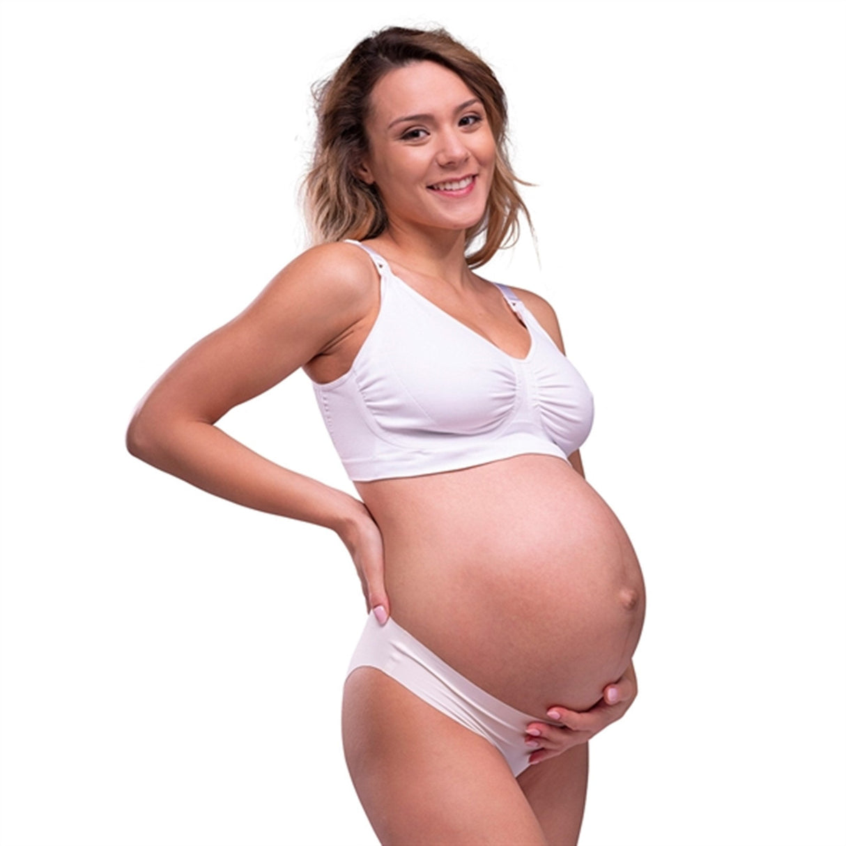 Carriwell Graviditets- og Amme-BH Hvid