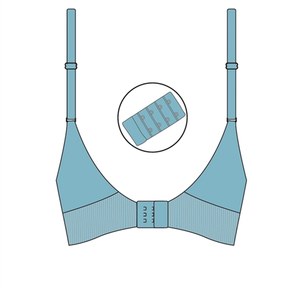 Carriwell Graviditets- og Amme-BH m. Indlæg Sort