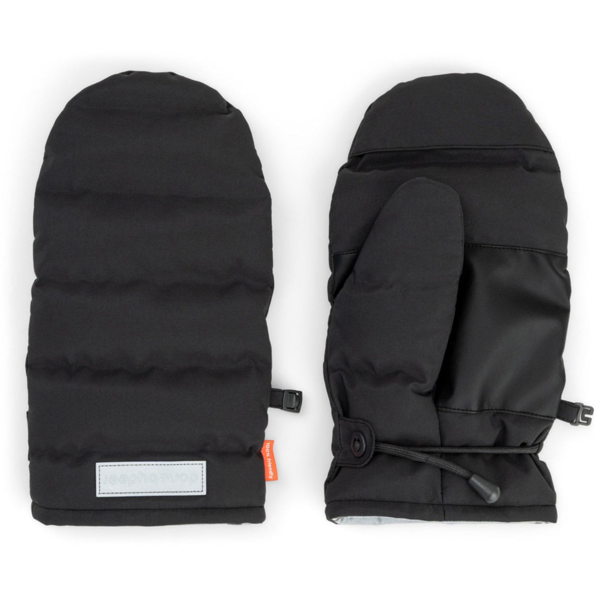 DonebyDeer Black Barnevognshandsker